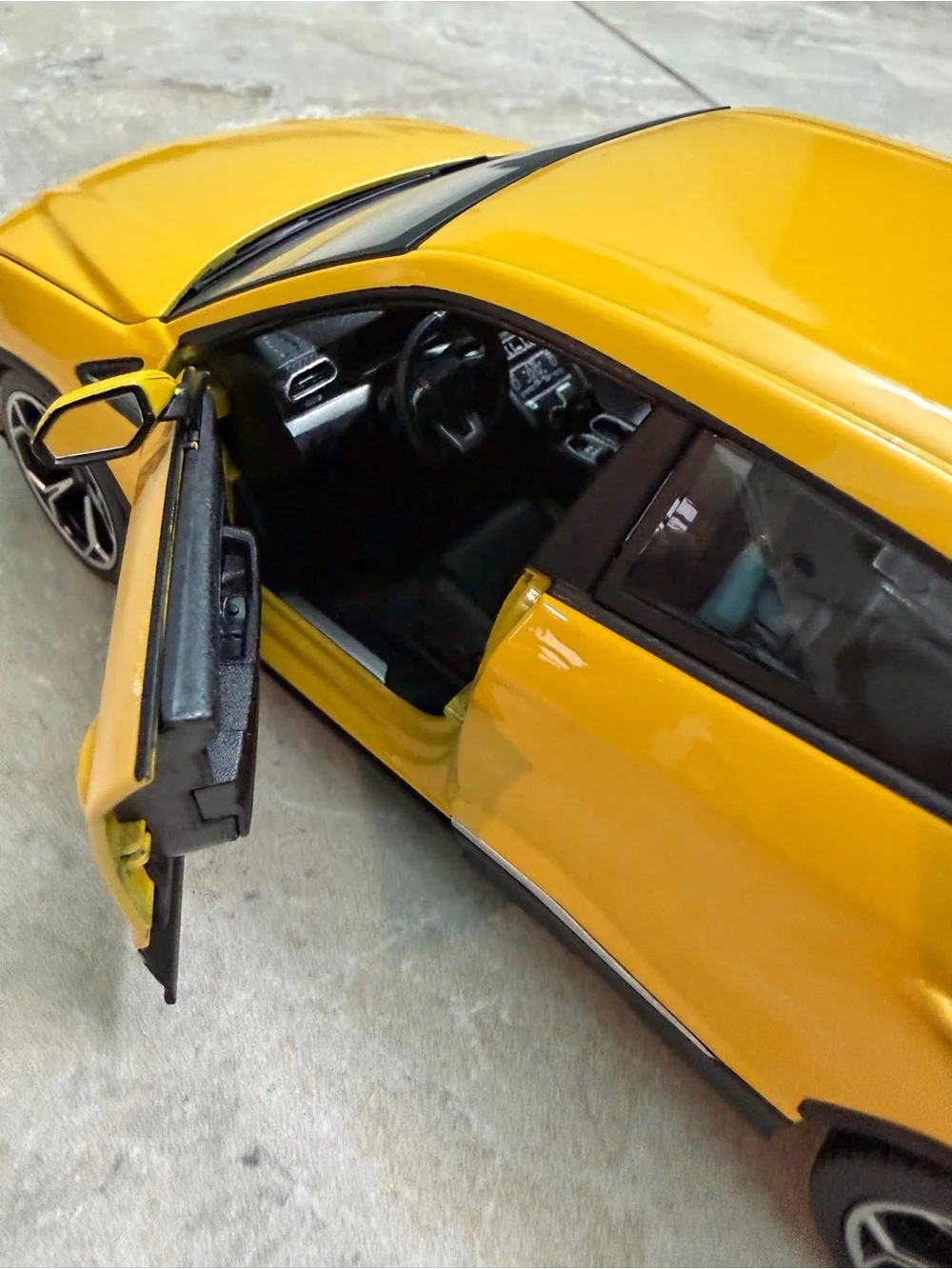 Lamborghini Urus Yellow Diecast Car